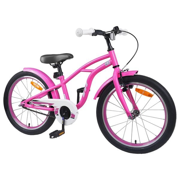 vidaXL Kids Bike 20'' for 6-11 Years Old Dark Pink