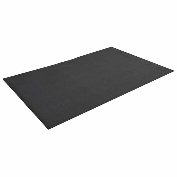 vidaXL Sport Protection Mat Black 183 x 122 x 0.6 cm PVC