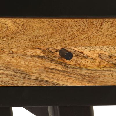 vidaXL Writing Desk Solid Mango Wood 120x40x76 cm