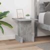 vidaXL End Table Concrete Grey 35.5 x 35 x 40 cm Engineered Wood
