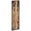 vidaXL Coat Rack 35x8x110 cm Solid Rough Wood Mango