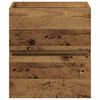 vidaXL Bathroom Sink Cabinet Black Oak 41 x 39 x 62 cm Engineered Wood