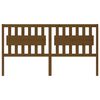 vidaXL Bed Headboard Honey Brown 185.5x4x100 cm Solid Wood Pine