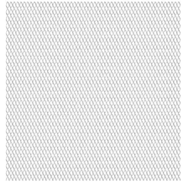 vidaXL Garden Wire Fence Stainless Steel 50x50 cm 20x10x2 mm
