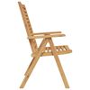vidaXL Garden Chair 6 pcs Brown 52 x 64.5 x 108 cm Solid teak wood
