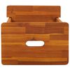 vidaXL 2 Step Stool 40x38x50 cm Solid Wood Acacia