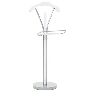 vidaXL Suit Stand 45x35x107 cm White