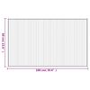vidaXL Rug Rectangular Brown60x100 cm Bamboo