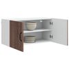 vidaXL Kitchen Cabinet Brown Oak 80 x 31 x 40 cm Engineered Wood