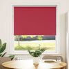 vidaXL Roller Blind Blackout Red 110x150 cm Fabric Width 105.7 cm Polyester