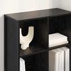 vidaXL Book Cabinet Black Oak 99.5 x 30 x 108.5 cm Engineered Wood