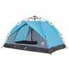 vidaXL Camping Tent Dome 2-Person Blue Quick Release