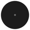 vidaXL Jumping Mat Fabric Black for 14 Feet/4.27 m Round Trampoline