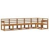vidaXL Outdoor Sofa Set 6 pcs Natural Solid Acacia Wood