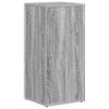 vidaXL Side Shelf Grey Sonoma 33 x 32 x 70.5 cm Engineered Wood