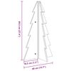 vidaXL Wooden Christmas Tree for Decoration 69.5 cm Solid Wood Pine