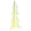 vidaXL Christmas Tree 160 LEDs Warm White 150 cm PET