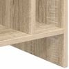 vidaXL Record Cabinet Sonoma Oak 78.5 x 35 x 45 cm Engineered Wood