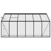 vidaXL Greenhouse Anthracite Aluminium 7.77 m&sup3;