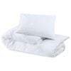 vidaXL Duvet Cover Set White 200x200 cm Cotton