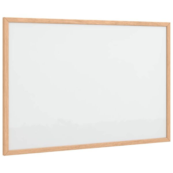 vidaXL Magnetic Whiteboard with Solid Pine Wood Frame 60x40 cm