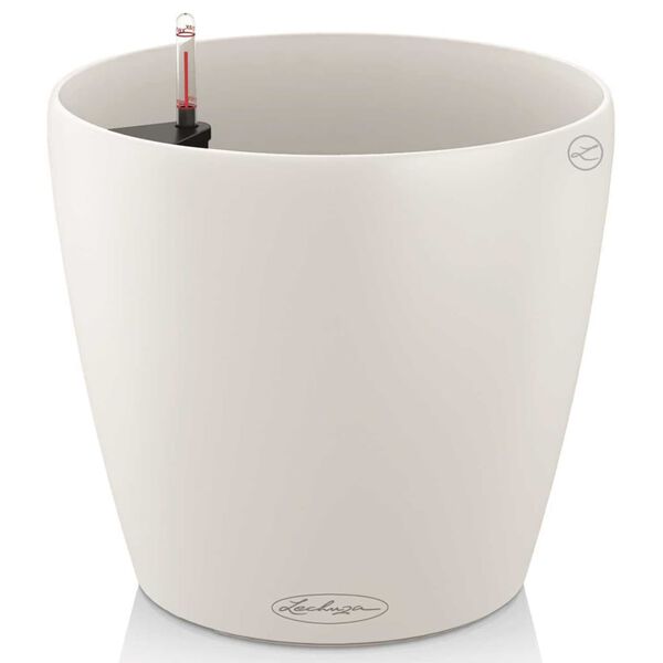 LECHUZA Planter Classico Color 35 ALL-IN-ONE White 13210
