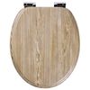 Tiger Soft-Close Toilet Seat Scaffold MDF Brown 252022546