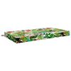 vidaXL Seat Cushion SOEST 100% Polyester Multicolour 120 x 80 x 10 cm