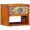 vidaXL Bedside Cabinet 2 pcs Brown 40 x 35 x 35 cm Solid Acacia Wood