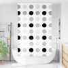 vidaXL Shower Roller Blind with Cassette 120x240 cm Fabric Width 116 cm
