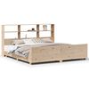 vidaXL Bed Frame without Mattress 180x200 cm Super King Solid Wood Pine