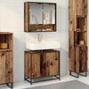 vidaXL Bathroom Sink Cabinet Old Wood 65 x 33 x 60 cm Engineered wood