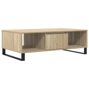 vidaXL Coffee Table Sonoma Oak 104x60x35 cm Engineered Wood