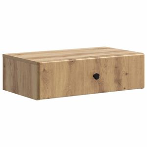 vidaXL Wall-Mounted Side Table Artisan Oak 59 x 34.5 x 17 cm