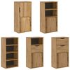 vidaXL Side Cabinets 5 pcs ODDA 40x24x79 cm Solid Wood Pine