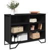 vidaXL Sideboard Black 101x35.5x74.5 cm Engineered Wood