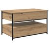vidaXL Coffee Table Artisan Oak 85 x 50 x 50 cm Engineered Wood