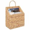 vidaXL Hanging Basket Natural 30 x 17.5 x 49.5 cm Water hyacinth