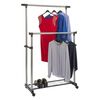 Practo Home Adjustable Clothing Rack with Double Hangers