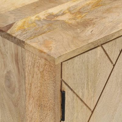 vidaXL Sideboard 80x30x75 cm Solid Wood Mango