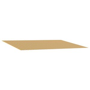 vidaXL Awning Replacement Fabric Orange and Black 400 x 300 cm
