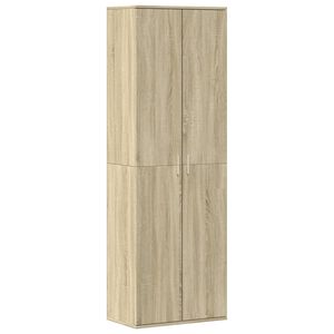 vidaXL Highboard Sonoma Oak 60x35x180 cm Engineered Wood