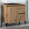 vidaXL Sink Cabinet Artisan Oak 65x33x60 cm Engineered Wood