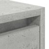 vidaXL Wall-Mounted Bedside Cabinets 2 pcs Concrete Grey 38x34x40 cm