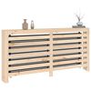 vidaXL Radiator Cover 169x19x84 cm Solid Wood Pine