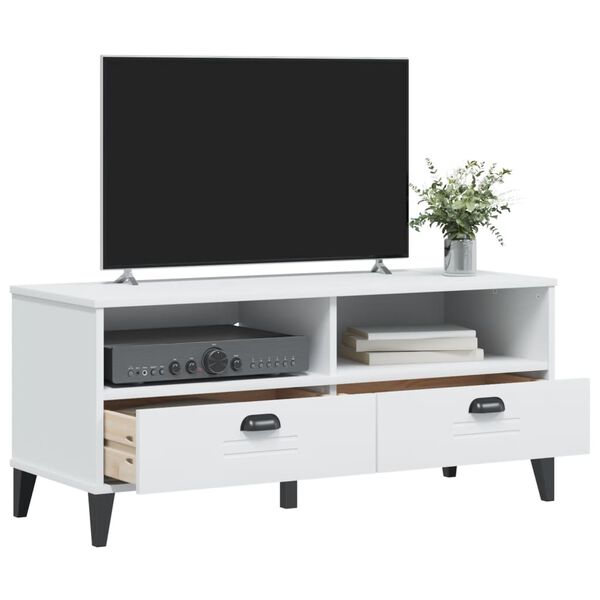 vidaXL TV Cabinet VIKEN White Engineered Wood