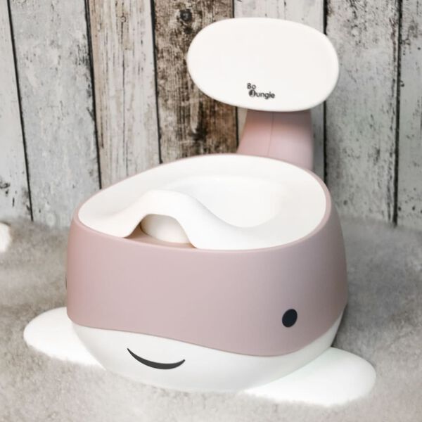 Bo Jungle B-Whale Potty Pastel Pink