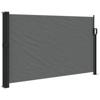 vidaXL Retractable Side Awning Anthracite 120x600 cm