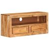 vidaXL TV Cabinet | Wooden Brown | Solid Acacia Wood | Medium | TV Cabinet