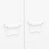 vidaXL Industrial Wardrobe White 90x50x180 cm Metal